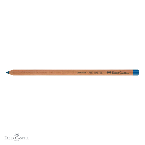 Creion pastel uleios Faber-Castell Pitt, turcoaz albastrui, pentru contururi si detalii fine [3]