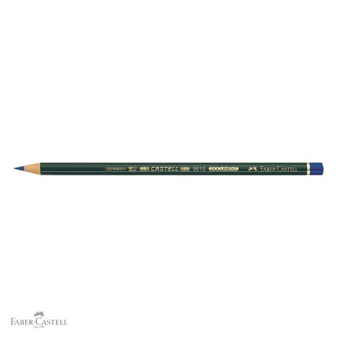 Creion permanent albastru Faber-Castell Castell Document 9609, ideal pentru semnarea documentelor oficiale [3]