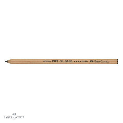 Creion ulei pastel Faber-Castell Pitt, negru dur, pentru contururi si detalii fine [3]
