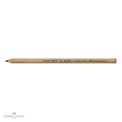 Creion ulei pastel Faber-Castell Pitt, negru extra soft, pentru contururi si detalii fine [3]