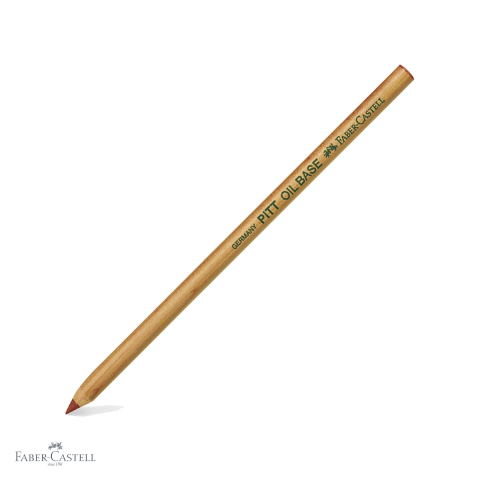 Creioane pastel uleioase - Creion ulei rosu sangvin Faber-Castell Pitt Monochrome, pigmenti profesionali, pentru detalii fine si contururi