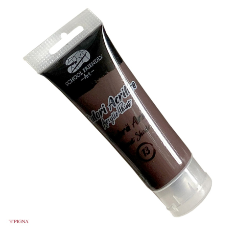 Culori acrilice - Culoare acrilica Pigna Premium SF Art, 75 ml umbra arsa, gri