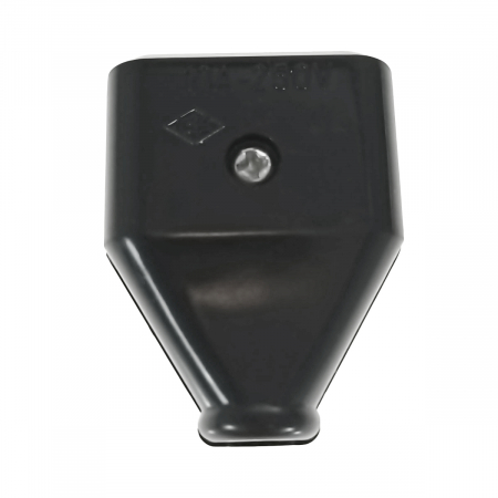 Cupla plata pentru priza tip euro, model 40095, EU, 220-240V, 10 A, neagra [2]