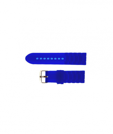 Curea ceas CSC-01BL-24 siliconica, albastra, 24mm [1]