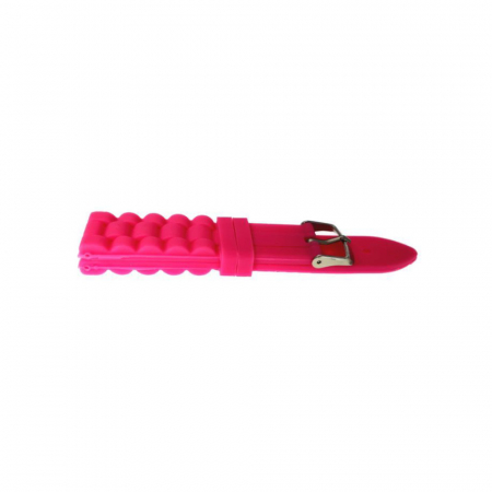 Curele pentru ceasuri - Curea de ceas P20-01 din silicon roz , 20mm