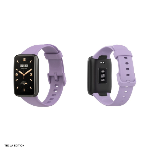 Curea smartwatch pentru Xiaomi Mi Band 7 Pro, silicon, mov [3]