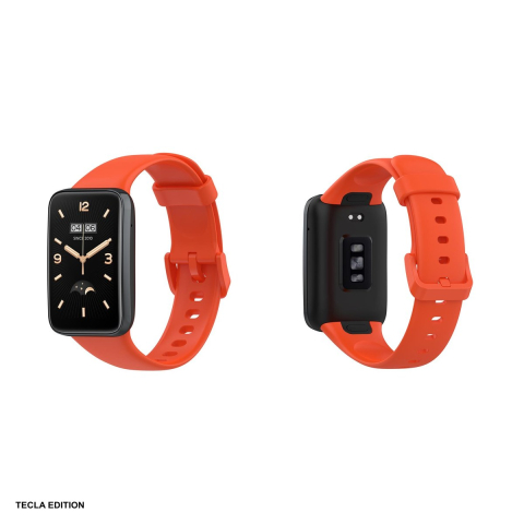 Curea smartwatch pentru Xiaomi Mi Band 7 Pro, silicon, portocaliu [3]