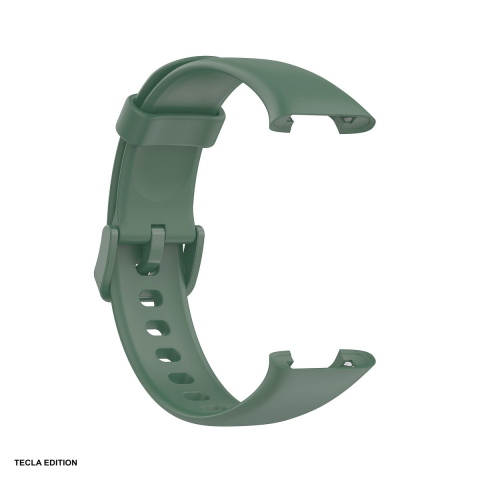 Curele smartwatch - Curea smartwatch pentru Xiaomi Mi Band 7 Pro, silicon, verde oliv, Deluxe Sport