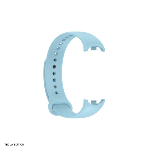 Curele smartwatch - Curea smartwatch pentru Xiaomi Mi Band 8/9, silicon, albastru deschis