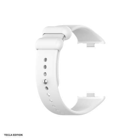 Curele smartwatch - Curea smartwatch pentru Xiaomi Mi Band 8 Pro, silicon, alb