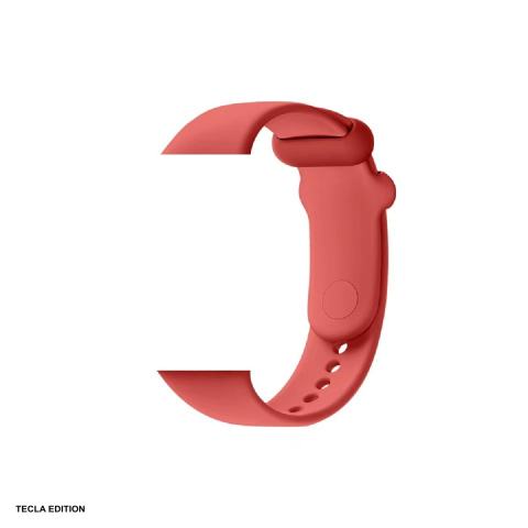 Curele smartwatch - Curea smartwatch pentru Xiaomi Mi Band 8 Pro, silicon, rosu, Deluxe Sport