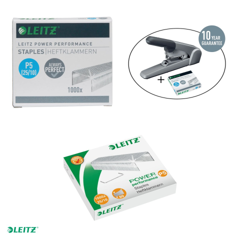 Cutie 1000 capse Leitz Power Performance, P5, 25/10, 2-60 coli [3]