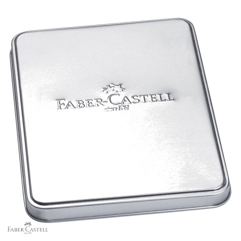 Cutie cadou metalica Faber-Castell pentru 1 instrument de scris, 1 cerneala si 1 convertor, set cadou premium [3]