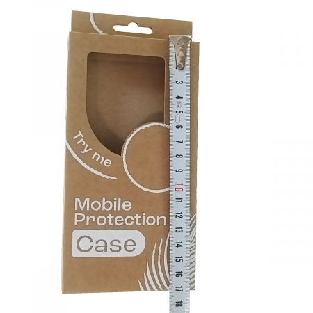 Cutie de carton pentru ambalare si prezentare huse de telefon, 190 x 92 x 17 mm, maro [4]
