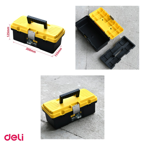 Cutie Deli, din plastic, pentru depozitare scule, mare, 155x300x125 mm [3]