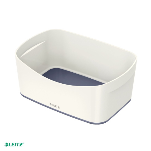 Cutie depozitare Leitz MyBox, 24x9x16 cm, culori duale, alb-gri [3]