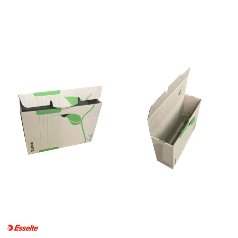 Cutie depozitare si arhivare Esselte Eco, carton, 100 mm, natur [3]