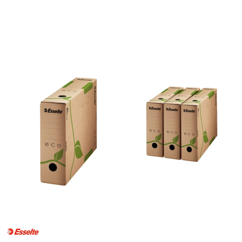 Cutie depozitare si arhivare Esselte Eco, carton, 80 mm, natur [3]