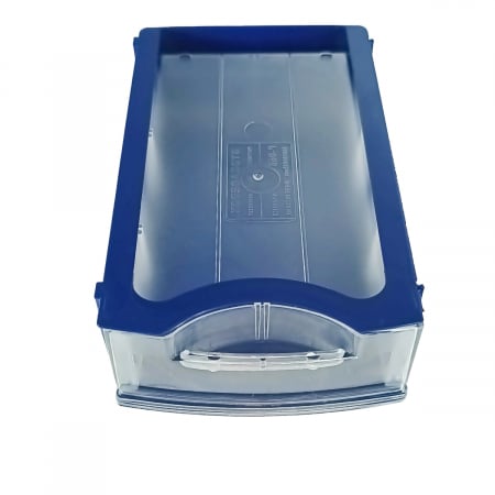 Articole ambalare - Cutie depozitare tip sertar modular, 160x94x41mm, P-068, din plastic, albastra