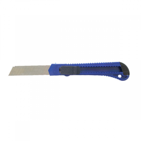 Cutter FS-11469BL, cu lama 80x18mm si maner plastic 150mm, albastru [2]