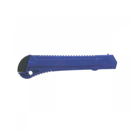 Cutter FS-11469BL, cu lama 80x18mm si maner plastic 150mm, albastru [1]