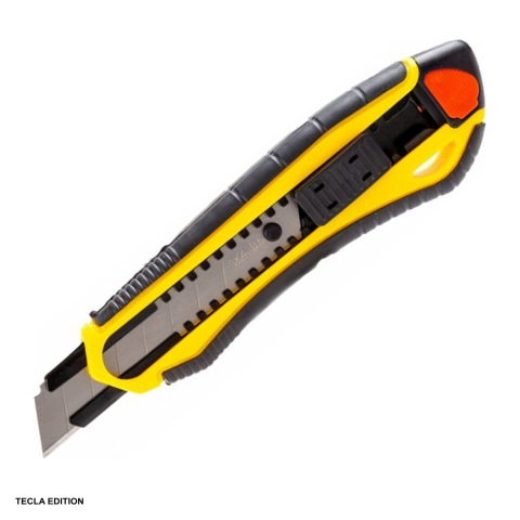 Bricolaj - Cutter standard, 160 mm, lama 18 mm, cu blocare automata, pentru uz general