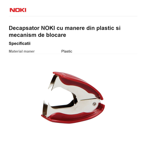 Decapsator NOKI cu manere din plastic si mecanism de blocare [2]