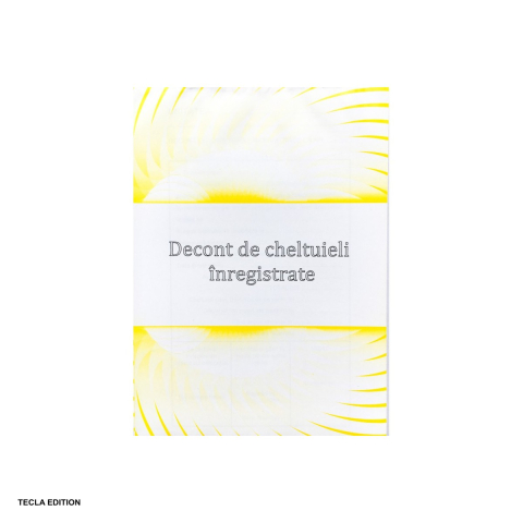Decont de cheltuieli inregistrate, A5, 100 file [3]