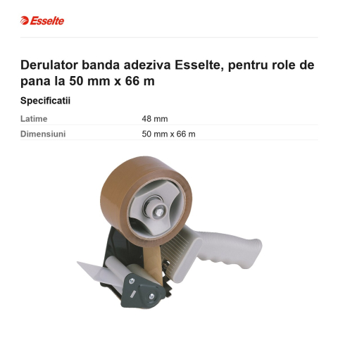 Derulator banda adeziva Esselte, pentru role de pana la 50 mm x 66 m [2]