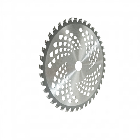 Disc circular vidia pentru motocositoare, 230mm, grosime 2 mm, 40 dinti, gauri ventilatie [1]