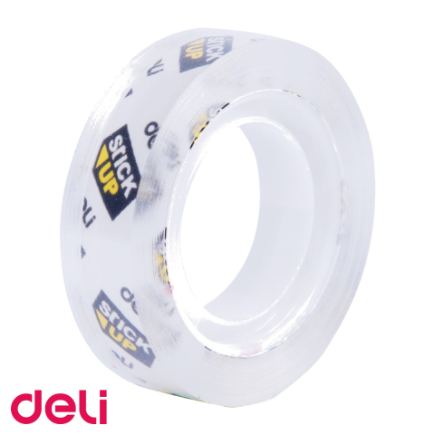 Dispenser cu banda adeziva invizibila Deli, 12mm x 18.3m, pentru birou si acasa [3]