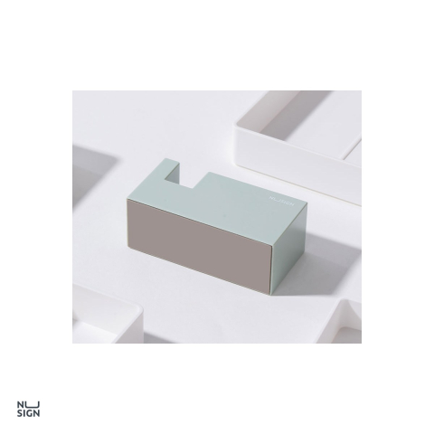 Dispenser stabil pentru banda adeziva Deli Nusign, pentru banda de 18 mm, 114x45x59 mm, vernil [4]