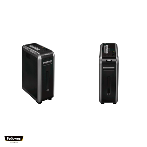 Distrugator de documente Fellowes 125Ci, taiere cross-cut P-4 in particule de 4x38 mm, 20 coli, cos de 53 l, Jam Proof, SafeSense, pentru 3-5 utilizatori, 735x283x530 mm [3]