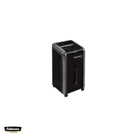Distrugator de documente Fellowes 225i, taiere strip-cut P-2 in fasii de 5.8 mm, 24 coli, cos de 60 l, functionare continua, pentru peste 5 utilizatori, 785x454x435 mm [3]