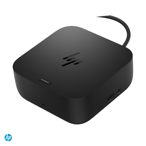 Docking station USB-C HP USB-C 100W G6 Dock, incarcare laptop pana la 100 W, HDMI 2.1, 2 x DisplayPort 1.4, RJ-45 2.5 GbE, adaptor 120 W inclus, negru, 9X3V1UT [0]