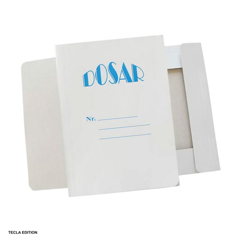 Dosare carton - Dosar carton Gold, plic, 230 g/mp, alb, 230x316 mm