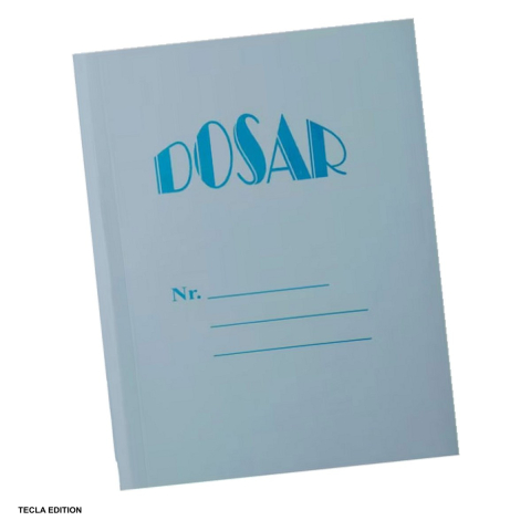 Dosare carton - Dosar carton Gold, simplu, 230 g/mp, alb, 230x316 mm