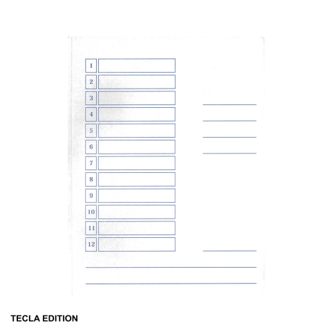 Dosare carton - Dosar carton simplu Tecla Edition, format A4, alb, gramaj 225 g/mp, set 100 bucati, pentru arhivare si organizare documente