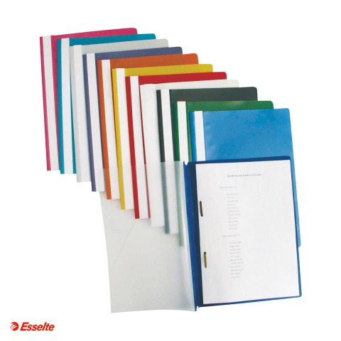 Dosar cu sina Esselte, PP, A4, capacitate 160 coli, pentru arhivare, gri [3]