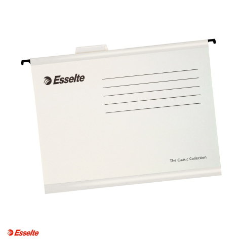 Dosare suspendabile - Dosar suspendabil Esselte Classic, carton, A4, pentru arhivare, alb