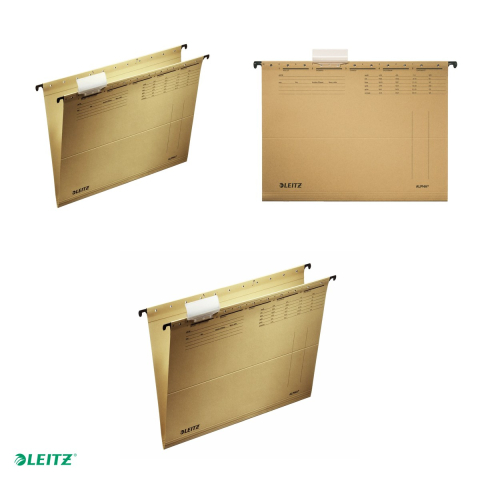 Dosar suspendabil Leitz Alpha, carton, A4, pentru arhivare, natur [3]