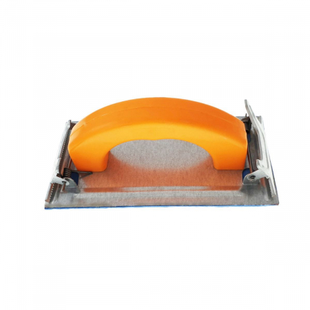 Unelte zugravit - Drisca din metal cu burete FAE-30347, slefuitor 180x85mm , manual , cu maner de plastic si cleme laterale