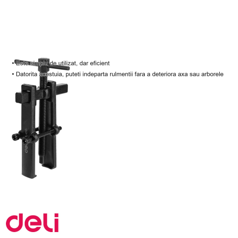 Extractor rulmenti 2 inch Deli, instrument reglabil cu falci, pentru ateliere auto si mecanice [2]