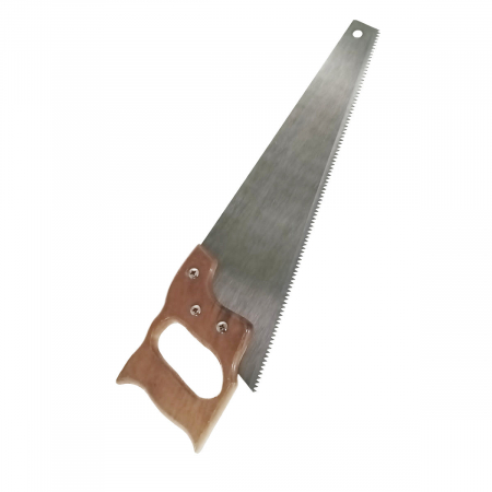 Ferastrau cu lama de 400 mm gradata pe lungimea de 25 cm si maner de lemn, Flores, pentru lemn si plastic [1]