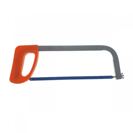 Instrumente de taiere - Fierastrau tip bomfaier FS-11168, cu panza, cadru metalic si maner din plastic, 425x142x21mm