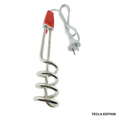 Fierbatoare - Fierbator electric tip termoplonjon, 1000W cu LED, pentru incalzire rapida apa, utilizare camping si birou, design spiralat ultra-compact