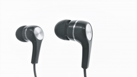 Casti - FIESTA EARPHONES+MIC MINI JACK XT-7210 BLACK [43505]