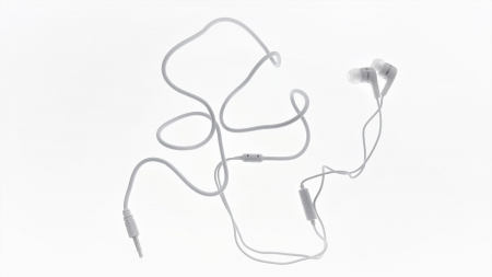 Casti Fiesta cu microfon Mini Jack XT-7210 , albe [2]