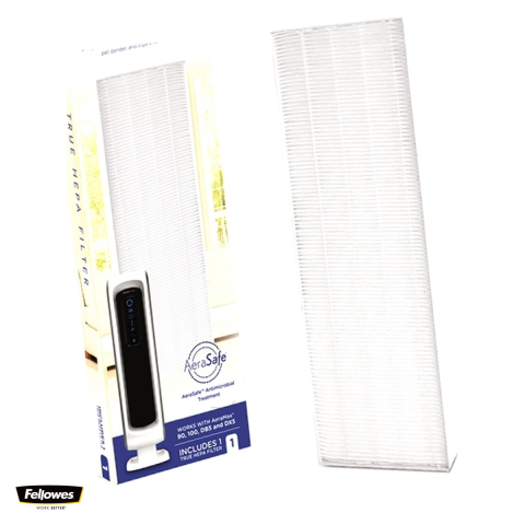 Casnice - Filtru HEPA Fellowes AeraMax DX5 standard, filtru de schimb pentru purificatorul de aer AeraMax DX5, 41.91x11.59x3.18 cm