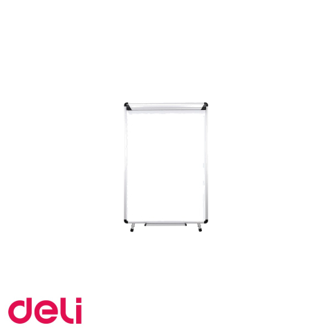 Flipchart magnetic Deli, rama aluminiu, suprafata lacuita 700x1000 mm, pentru prezentari profesionale [3]
